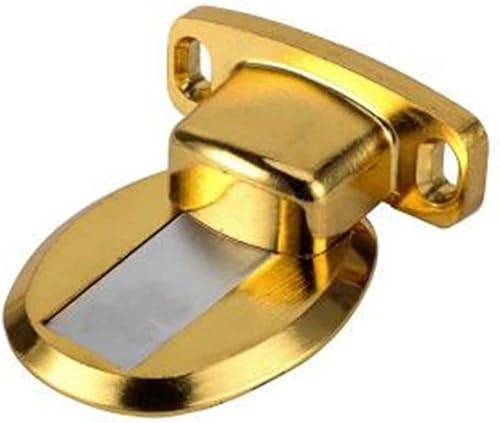 Türstopper Türstopper, Türstopper aus Zinklegierung am Boden installiert, kein Stanzaufkleber for Installieren des Türstoppers, Schwarz(Gold) von TYBOPHQJ