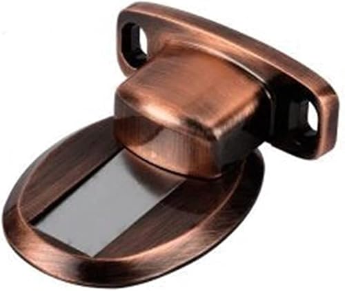 Türstopper Türstopper, Türstopper aus Zinklegierung am Boden installiert, kein Stanzaufkleber for Installieren des Türstoppers, Schwarz(Red Bronze) von TYBOPHQJ