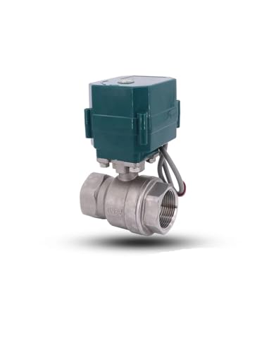 Wasserdichter motorisierter Kugelhahn IP65 Timing Water Smart Switch Home AC220V(0.75 Inch) von TYBOPHQJ