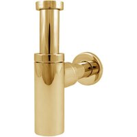Flaschen-Spülbeckensiphon Messing Gold 5/4" von TYC