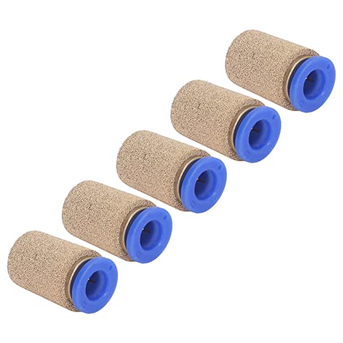 5 Stück PSF-8 Geräuschfilter, Pneumatischer Auspuff, Rohranschluss, Messing-Schalldämpfer Zylinder 5 Stück PSF-8 Geräuschfilter, Pneumatischer Auspuff, Rohranschluss, Messing-Schalldämpfer Zylinder von Rushbom