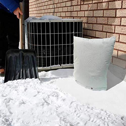Outdoor Winter Rohrschutz Anti Frost Wasserhahn Abdeckung Wasserdichte Rohr Isolierte Tasche (40 * 50cm-grau) von TYCIONG