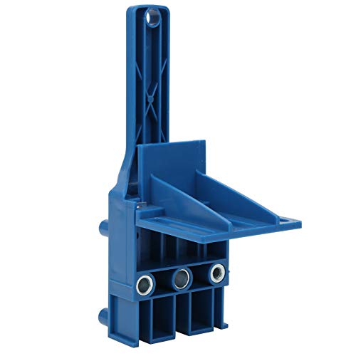 TYCIONG Bohrloch -Locator Punch Locator LOHE LODE GUIDER -Werkzeug mit 6 Mm 8 Mm 10 Mm Bohrbits für Holzbearbeitungsschläger - -Projekte (Blau) von TYCIONG
