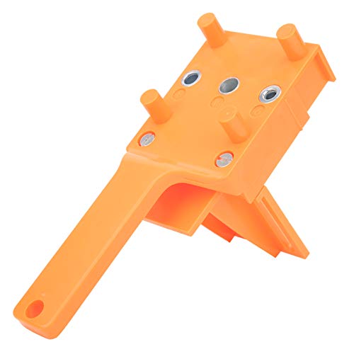 TYCIONG Bohrloch -Locator Punch Locator LOHE LODE GUIDER -Werkzeug mit 6 Mm 8 Mm 10 Mm Bohrbits für Holzbearbeitungsschläger - -Projekte (Orange) von TYCIONG
