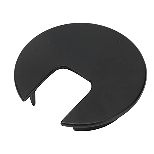 TYCIONG Zink -Legierungsschreibtisch Grommet 50mm Kabellochabdeckung Zinklegungsdraht Organizer mit Elektroplierend Gebürstetem Finish für Office Computer Desk Home von TYCIONG