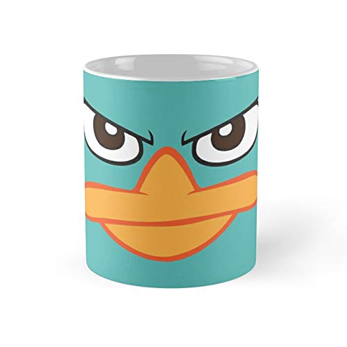 Perry The Platypus Kaffeetasse, 325 ml und 325 ml, Keramik-Teetassen Perry The Platypus Kaffeetasse, 325 ml und 325 ml, Keramik-Teetassen von TYCLTY