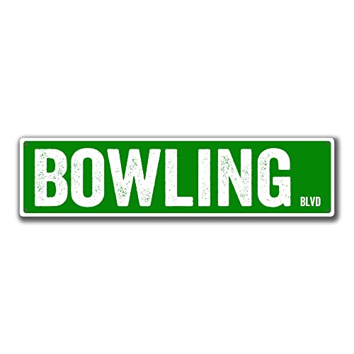 TYCLTY Bowling Blvd Metall-Blechschild für Straße, Garage, Wohnzimmer, Badezimmer, Garten, Heimkunst, Wanddekoration, Poster, Geschenk, 40,6 x 10,2 cm TYCLTY Bowling Blvd Metall-Blechschild für Straße, Garage, Wohnzimmer, Badezimmer, Garten, Heimkunst, Wanddekoration, Poster, Geschenk, 40,6 x 10,2 cm von TYCLTY