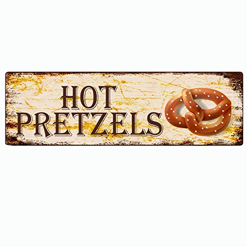 TYCLTY Metallschild Blechschild Hot Brezels Lustige Metallschilder Vintage Schild Retro Blechschilder Aluminium Metallschild für Schlafzimmer Küche Garten Wand Bab Club Kaffee Hängeschild TYCLTY Metallschild Blechschild Hot Brezels Lustige Metallschilder Vintage Schild Retro Blechschilder Aluminium Metallschild für Schlafzimmer Küche Garten Wand Bab Club Kaffee Hängeschild von TYCLTY
