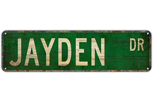 TYCLTY Vintage Decor Wandschilder Jayden Jayden Schild Jayden Fan Jayden Dekor Kind Geschenk Blechschild Wanddekoration 40,6 x 10,2 cm TYCLTY Vintage Decor Wandschilder Jayden Jayden Schild Jayden Fan Jayden Dekor Kind Geschenk Blechschild Wanddekoration 40,6 x 10,2 cm von TYCLTY