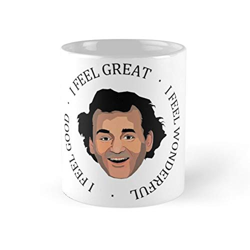 TYCLTY Wayanl-3750 Kaffeebecher mit Aufschrift "What About Bob", 325 ml und 325 ml, BZ305 von TYCLTY