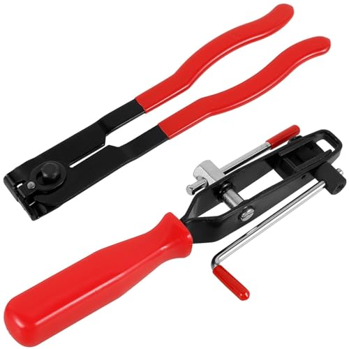1/2 Stücke CV Joint Boot Clamp Zangen Auto Banding Hand Werkzeug Auto Reparaturen Kits For Auspuffrohr Kraftstoff Filter Hand Installer Tool(2pcs) von TYDHGSE
