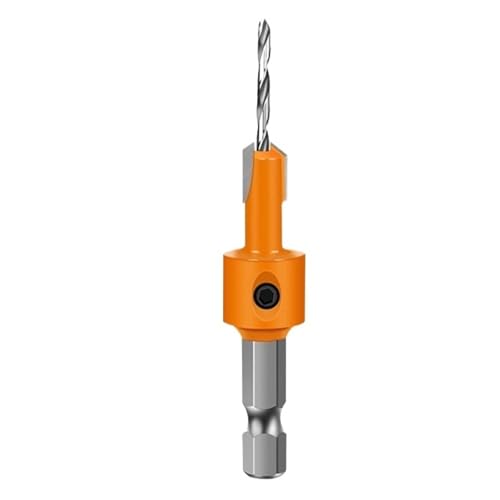 1-5PCS 8mm Schaft HSS Holzbearbeitung Senker Router Bit Schraube Extractor Remon Abriss For Holz Fräser(2.5X8mm) von TYDHGSE