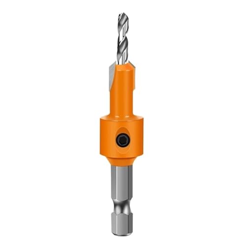 1-5PCS 8mm Schaft HSS Holzbearbeitung Senker Router Bit Schraube Extractor Remon Abriss For Holz Fräser(3.5X8mm) von TYDHGSE