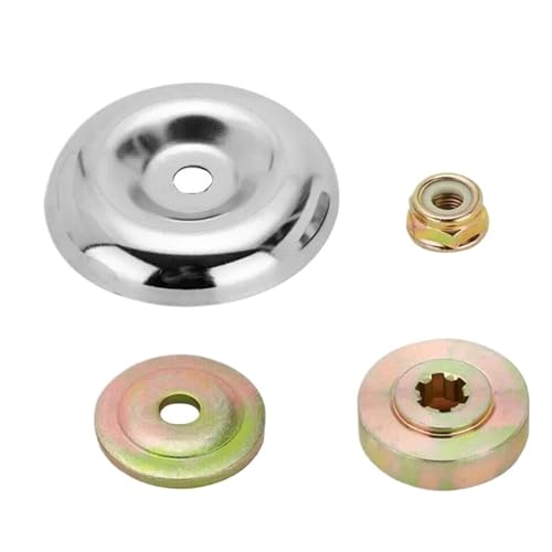 1 Set Rasenmäher Gras Trimmer Kopf Adapter Mutter Befestigung Kit Rasenmäher Klinge for Garten Werkzeuge Teile 1 Set Rasenmäher Gras Trimmer Kopf Adapter Mutter Befestigung Kit Rasenmäher Klinge for Garten Werkzeuge Teile von TYDHGSE