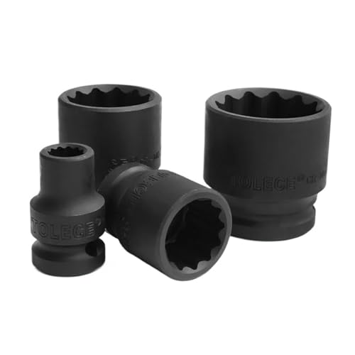 1 Stück 1/2 Zoll Kurzer Schlag-Torx-Steckschlüsseladapter Luft 12-Punkt-Stecknüsse Auto Auto LKW Reifenreparatur Industrielles Pneumatisches Werkzeug Mutternentfernung(8mm-1pcs) von TYDHGSE