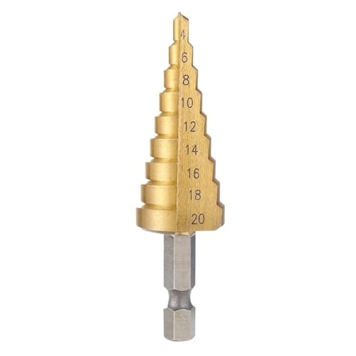 1 Stück 3-12mm 4-12mm 4-20mm HSS Gerade Nut Schritt Titan Beschichtet Holz Metall Loch Cutter Kern Bohrer(#PV01/60) von TYDHGSE