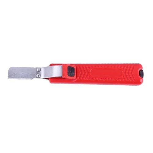 1 Stück Elektriker Abisolierzange Messer Gummigriff Handabisolierwerkzeug For 4-50mm PVC, Silikonkautschuk PTFE Kabel(LY25-5) von TYDHGSE