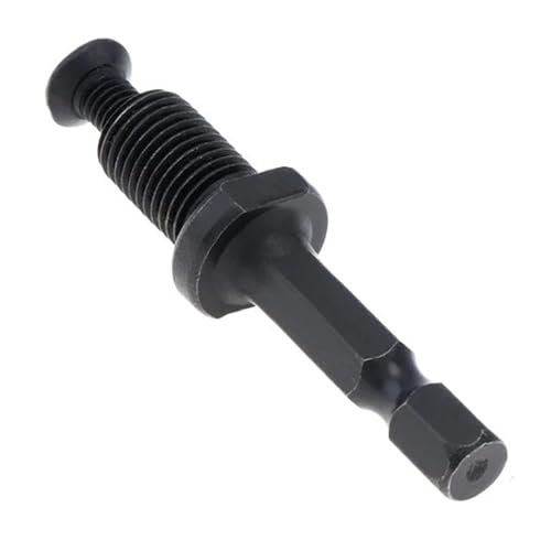 1 Stücke 1/2-20UNF 3/8-24UNF Pleuel Adapter Platz Runde Hexagon Hex Schraube Schaft Bohren Bit Verlängerung For Elektrische Bohrfutter(1-2 Hexagon) von TYDHGSE