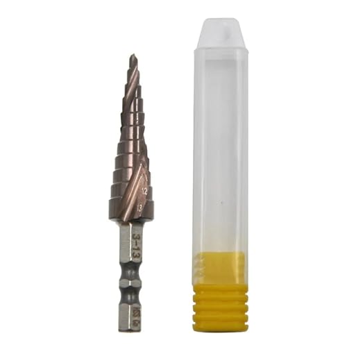 1 Stücke M35 Hexagonal Spirale 3-13mm Enthält Schritt Bohrer Edelstahl Loch Opener Co Pagode Bohrer Bit Schneiden Werkzeug von TYDHGSE