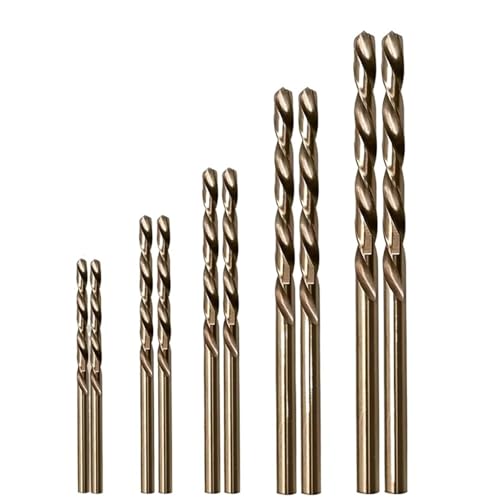 10 Stücke Beschichtete Kobalt Bohrer HSS High Speed Stahl Bohrer Set Werkzeug Multi Funktion Metall Bohrer Power Werkzeuge Woodwor von TYDHGSE