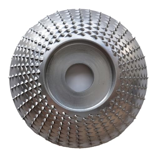 1pc Bohrung 16 22mm Holz Schleifen Polieren Rad Rotary Disc Schleifen Holz Carving Werkzeug Schleif Disc(1pcs Silver Arc,Bore 22mm) von TYDHGSE