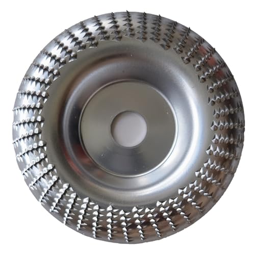 1pc Bohrung 16 22mm Holz Schleifen Polieren Rad Rotary Disc Schleifen Holz Carving Werkzeug Schleif Disc(1pcs Silver Bend,Bore 22mm) von TYDHGSE