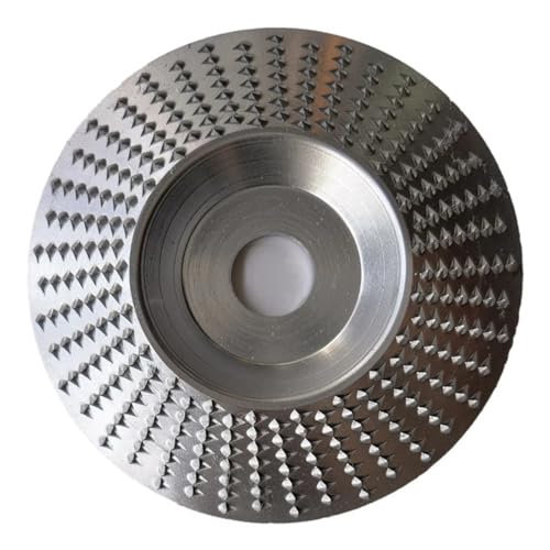 1pc Bohrung 16 22mm Holz Schleifen Polieren Rad Rotary Disc Schleifen Holz Carving Werkzeug Schleif Disc(1pcs Silver Slope,Bore 16mm) von TYDHGSE
