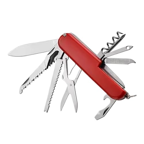 1pc Multifunktionale Schweizer Klappmesser Edelstahl 5/7/9/11 IN1Hunting Outdoor Messer Zangen(11 IN 1) von TYDHGSE