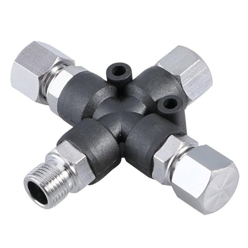 3-Wege-Airbrush-Adapter SD-403/404, Luftschlauch-Splitter-Verteiler, Mehrzweck-Anschlusswerkzeug For Anbringen Von Luftkompressor-Zubehör(SD-403) von TYDHGSE