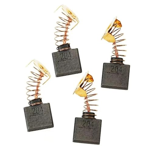 4 Stücke Kohlebürste 16 * 7 * 18mm Ersatzteile For CB204 CB-204 GA9050 GA9067 9069 191957-7 Winkelschleifer Elektrowerkzeug Zubehör von TYDHGSE