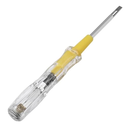 AC100-500V Elektrischer Spannungsprüferstift SCHLITZ Phillips Doppelköpfiger Abnehmbarer Schraubendreher Schaltungsprüfer Lampenanzeigewerkzeug AC100-500V Elektrischer Spannungsprüferstift SCHLITZ Phillips Doppelköpfiger Abnehmbarer Schraubendreher Schaltungsprüfer Lampenanzeigewerkzeug von TYDHGSE