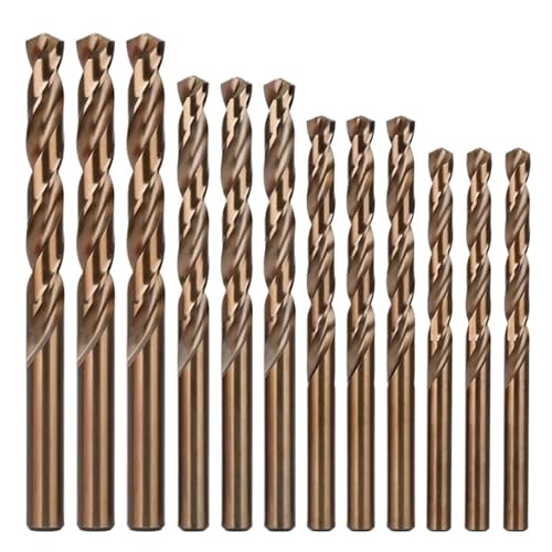 HSS M35 5% Kobalt Spiralbohrer 1,0–13,5 Mm Lochsäge Mit Geradem Schaft(7.3-3pcs) von TYDHGSE