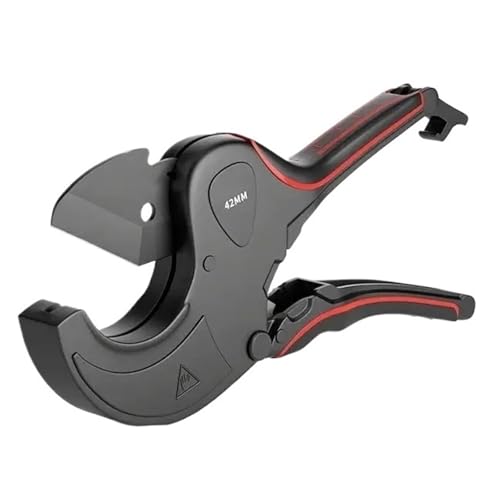 Hochleistungs-PVC-Schneider, Aluminiumlegierung, Kunststoffrohrschneiden, PPR-PVC-Rohrschneider, Schere Mit SK5-Stahlklinge, Handwerkzeug(0-42mm) von TYDHGSE
