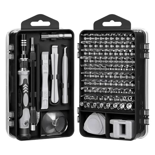 Mehrzweck-Schraubendreher-Werkzeug for die Demontage und Reparatur von Uhren und Mobiltelefonen, 115-in-1-Schraubendreher-Set(115 in 1 gray) von TYDHGSE