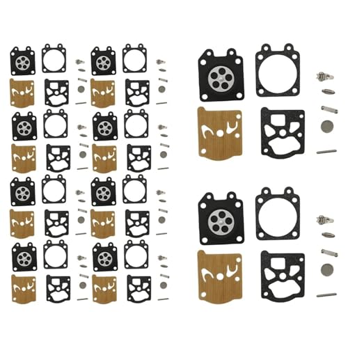 TYDHGSE 1-10 Stücke Vergaser Rebuild Reparatur Membran Kit for MS180 MS170 018 017 MS 180 170 RB-77 Kettensäge Ersetzen Teile(10set) von TYDHGSE