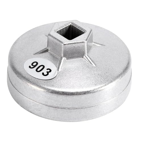 TYDHGSE 1 Stück Ölfilterschlüssel, 74 Mm, 14 Zähne, Aluminium-Steckschlüssel-Entferner, Kompatibel Mit B*M&W A*U/D&I B*e/n&z, Auto-Werkzeug von TYDHGSE