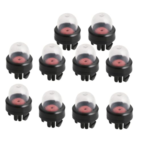 TYDHGSE 10/5/2/1PC Benzin Snap In Primer Birne Kraftstoff Pumpe Glühbirnen for Kettensägen Gebläse Trimmer Kettensäge Vergaser(10 Pcs) von TYDHGSE