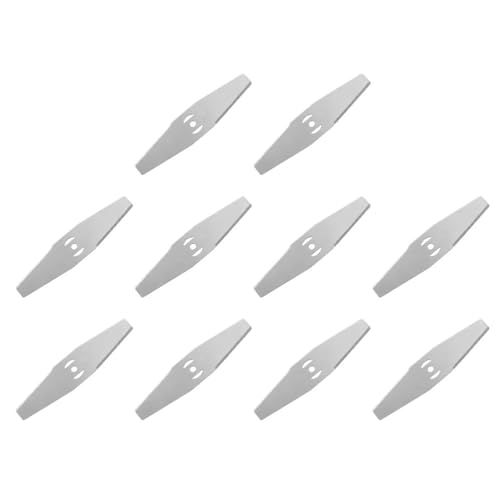 TYDHGSE 150mm Ersatz Sägeblätter Metall Gras String Trimmer Kopf Rasenmäher Armaturen Teile(10pcs Mower Blade) von TYDHGSE
