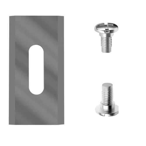 TYDHGSE 30 Stücke Trimmer Klinge Rasenmäher Gras Ersatz Stück 35.8 * 18.5 * 0,65mm for (Wie In Der Abbildung Gezeigt) Automower/Garten Roboter Rasenmäher Werkzeuge(30pcs Sliver) von TYDHGSE