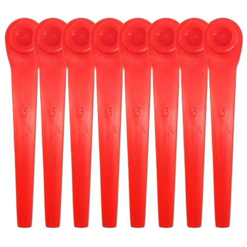 TYDHGSE Kunststoff-Ersatz for Garten-Rasentrimmer, Garten-Rasenmäher-Trimmerklingen(100pcs L70) von TYDHGSE