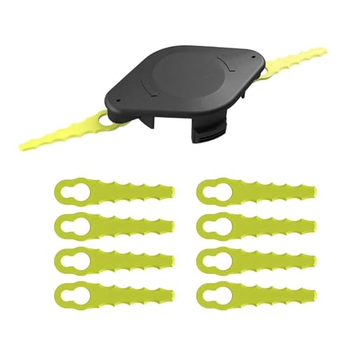 TYDHGSE Tanne for (wie In Der Abbildung Gezeigt) Trimmkopf Mit Kunststoffklinge RAC155 Kunststoff-Ersatzklinge Rasenmäher Rasentrimmerkopf Cutterteile von TYDHGSE