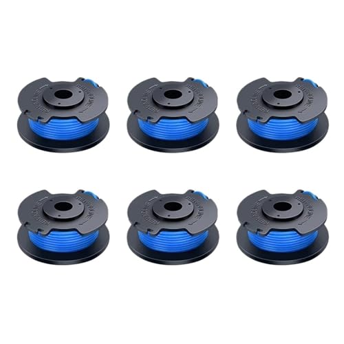 TYDHGSE for One+ Spule Und Schnur for (wie In Der Abbildung Gezeigt) AC14RL3A/AC14HCA for Akku-Rasentrimmer(6PC Spool) von TYDHGSE