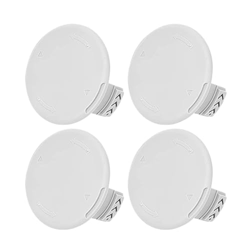 TYDHGSE for One+ Spule Und Schnur for (wie In Der Abbildung Gezeigt) AC14RL3A/AC14HCA for Akku-Rasentrimmer, Klingenschneider, Rasentrimmer, Fadentrimmer-Spule(4pcs Cap) von TYDHGSE