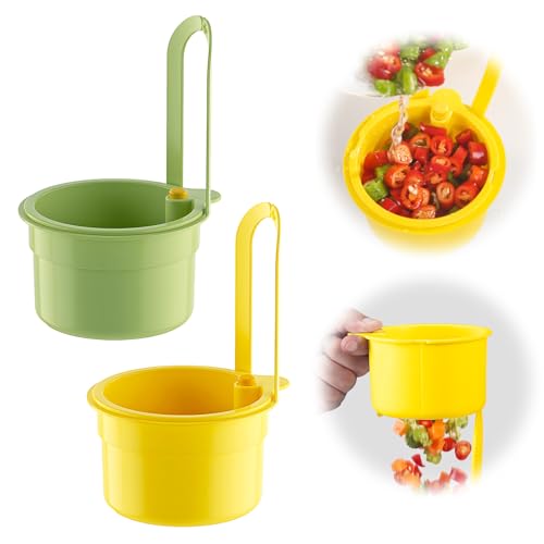 TYFYH 2 Stück Sieb für Spülbecken, Snap-Button Spülbecken Sieb Wasserhahn Hängend, Abnehmbare Silikon Waschbeckensieb, ohne Hände zu verschmieren, für Waschen/Organizer in Küche TYFYH 2 Stück Sieb für Spülbecken, Snap-Button Spülbecken Sieb Wasserhahn Hängend, Abnehmbare Silikon Waschbeckensieb, ohne Hände zu verschmieren, für Waschen/Organizer in Küche von TYFYH