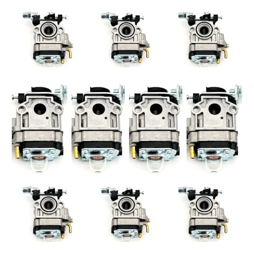 10 stück Garten Power Werkzeug Teile Zubehör Benzin Pinsel Cutter Vergaser 10mm for Motor TU26 34F 36F 260 330 von TYGHBNM