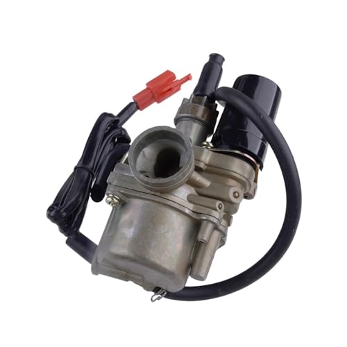 Motorradvergaser, kompatibel for Peugeot Speedfight, 12 AC LC Vivacity 50cc mit E-Choke TKR Squab von TYGHBNM