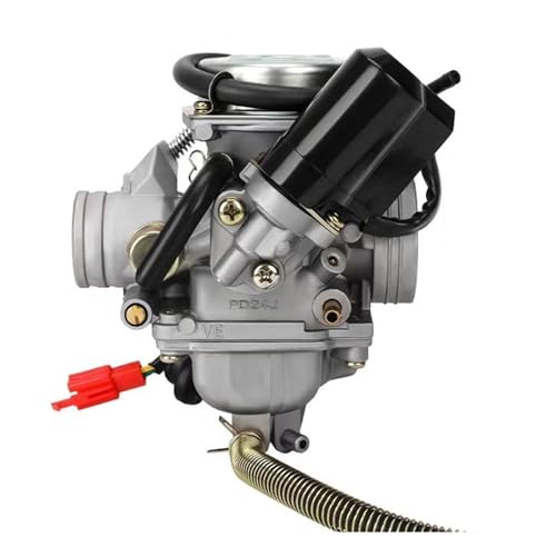 PD24J Motorradvergaser 24mm 125cc 150cc for GY6 ATV Go Kart Motorradzubehör Metallschutzrohr von TYGHBNM