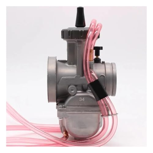 PWK-Style-Vergaser 36 mm HK125 mit Power Jet for 2-Takt-Dirtbike – passend for Enduro-Motocross-Pitbike, kompatibel mit Keihin von TYGHBNM