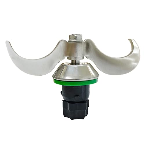 TYGHBNM Kompatibel for Thermomix TM6 TM5, Teigknetmesser, Mehlmischung, glatter Teig, Rührformpaste von TYGHBNM
