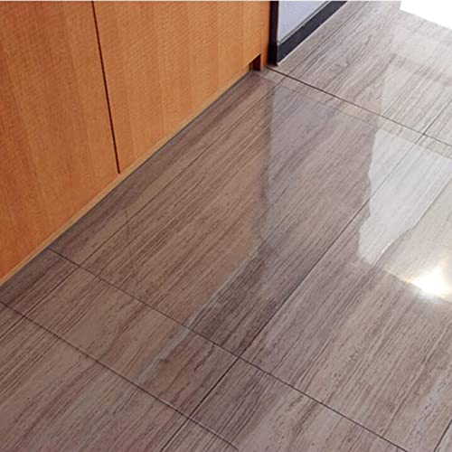 1,5 mm durchsichtiger PVC-Läuferteppich aus Kunststoff für Küche und Esszimmer, durchsichtige PVC-Bodenschutzmatte, transparente rutschfeste Bürostuhlmatte, 60/80/100/120/140 cm breit (Farb 1,5 mm durchsichtiger PVC-Läuferteppich aus Kunststoff für Küche und Esszimmer, durchsichtige PVC-Bodenschutzmatte, transparente rutschfeste Bürostuhlmatte, 60/80/100/120/140 cm breit (Farb von TYHAYJYK